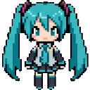 Hatsune miku sprite