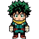 Izuku Midoryia sprite