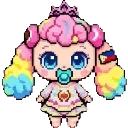Fluffybabybuubuupeeppeeprainbowcoolbabypinkping sprite