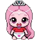 Chibibokiblubblubboopinkreddrinkcoolping sprite