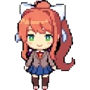 Monika sprite