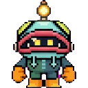 Glowbert sprite