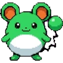 Shiny Marill sprite