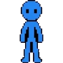 Blue sprite