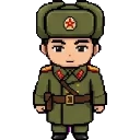 North Korean Soldier sprite
