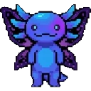 Mega Axolotl The Four-Legged Creator of Andromeda sprite