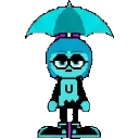 Umber sprite