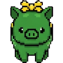 Gift pig sprite