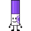 Purple marker sprite