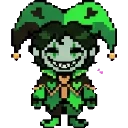 Harlequin sprite