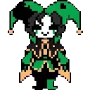 Harlequin sprite
