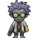 Scientist zombie sprite