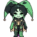 Harlequin sprite