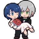 Haruka y Shiho sprite