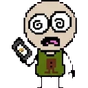 Brainrot Barry sprite
