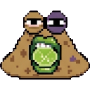 Pou Nojento sprite