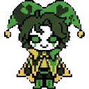 Harlequin sprite