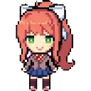 Monika sprite