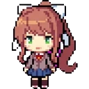 Monika sprite
