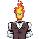 Grillby sprite