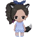 Amy angel the wolf sprite