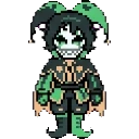 Harlequin sprite