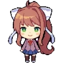 Monika sprite