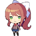 Monika sprite