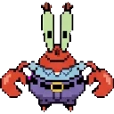 Mr krabs sprite