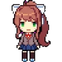 Monika sprite