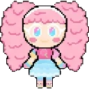 cotton candy Cookie sprite