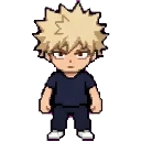Katsuk Bakugo sprite