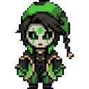 Harlequin sprite