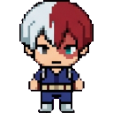 Shoto Todoroki sprite