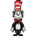 Cat in the hat sprite