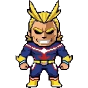 All Might sprite