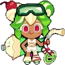 메론소다맛 쿠키 sprite