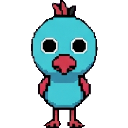 Little Beak Azul sprite