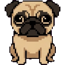 Pug My Cute Angle sprite