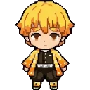 Zenitsu Agatsuma sprite