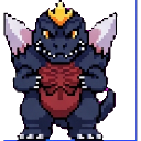 Space Godzilla sprite