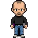 Steve Jobs sprite