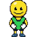 Smily With Green Lumin sprite