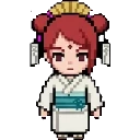 Mito Uzumaki sprite