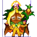 Ananas Dragon Cookie sprite