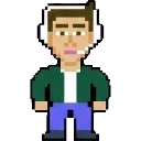 Johnny retro sprite