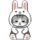 Miffy-nyan sprite