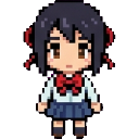 Mitsuha Miyamizu sprite