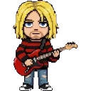 Kurt Cobain sprite