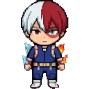 Shoto Todoroki sprite